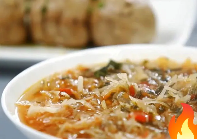 Постер Борщ с пампушками