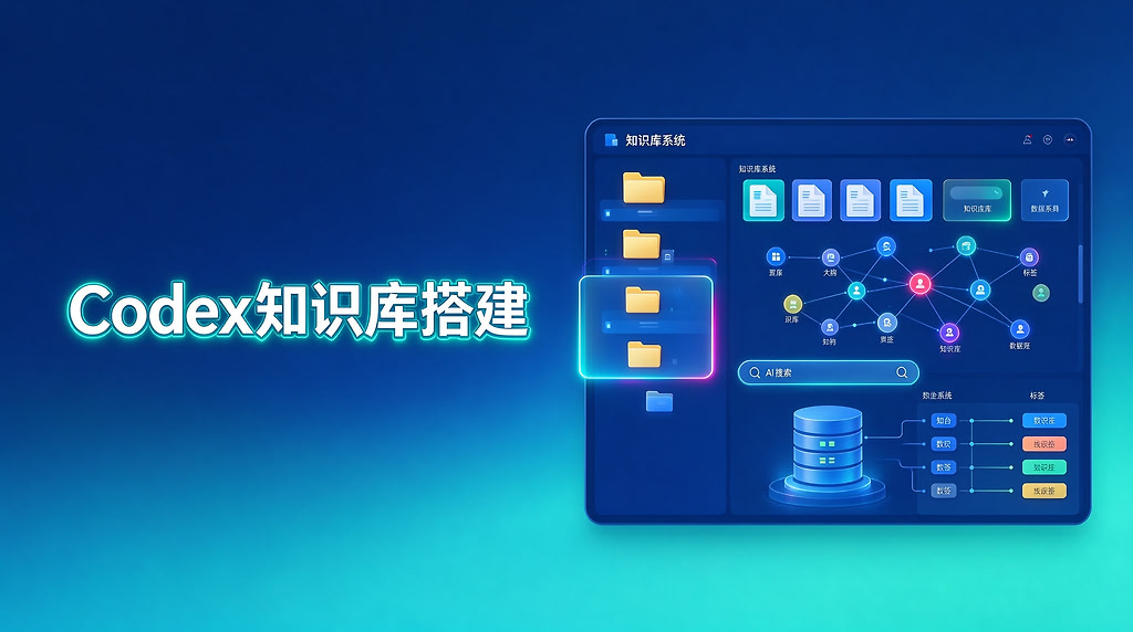 Codex知识库搭建，一个人也能跑起来的AI工作系统