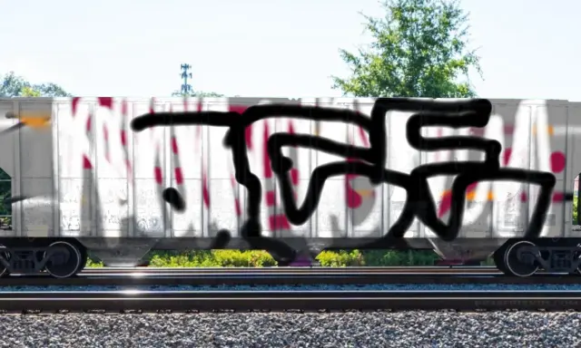 Graffiti artwork by ACE
