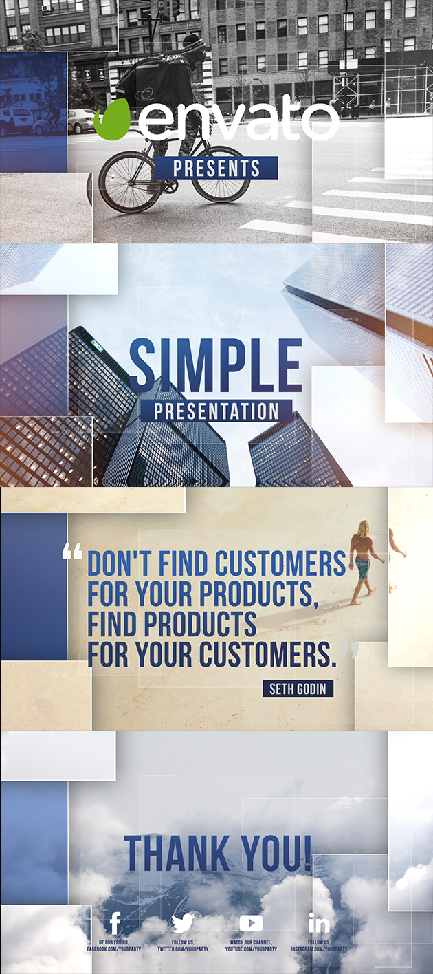 Clean Corporate Slideshow - 6