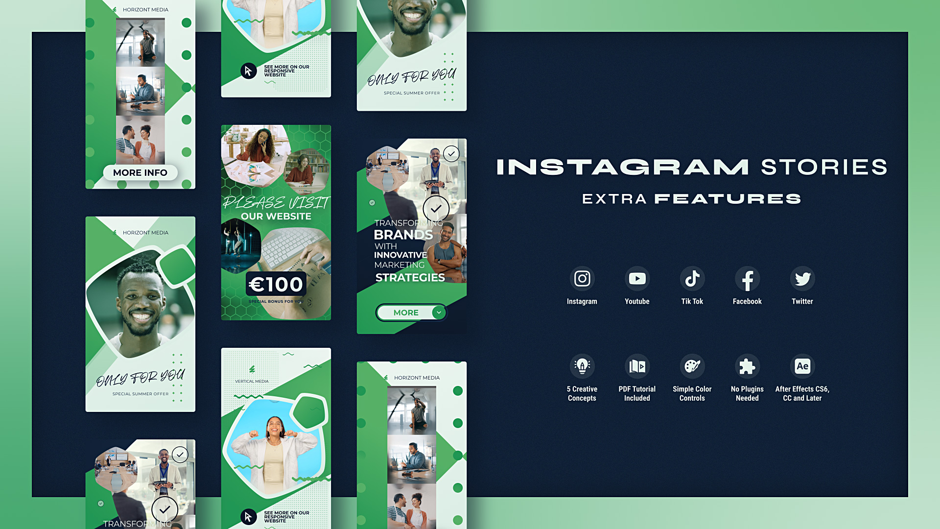 Vertical Promo Emerald Green Vertical Promo Emerald Green