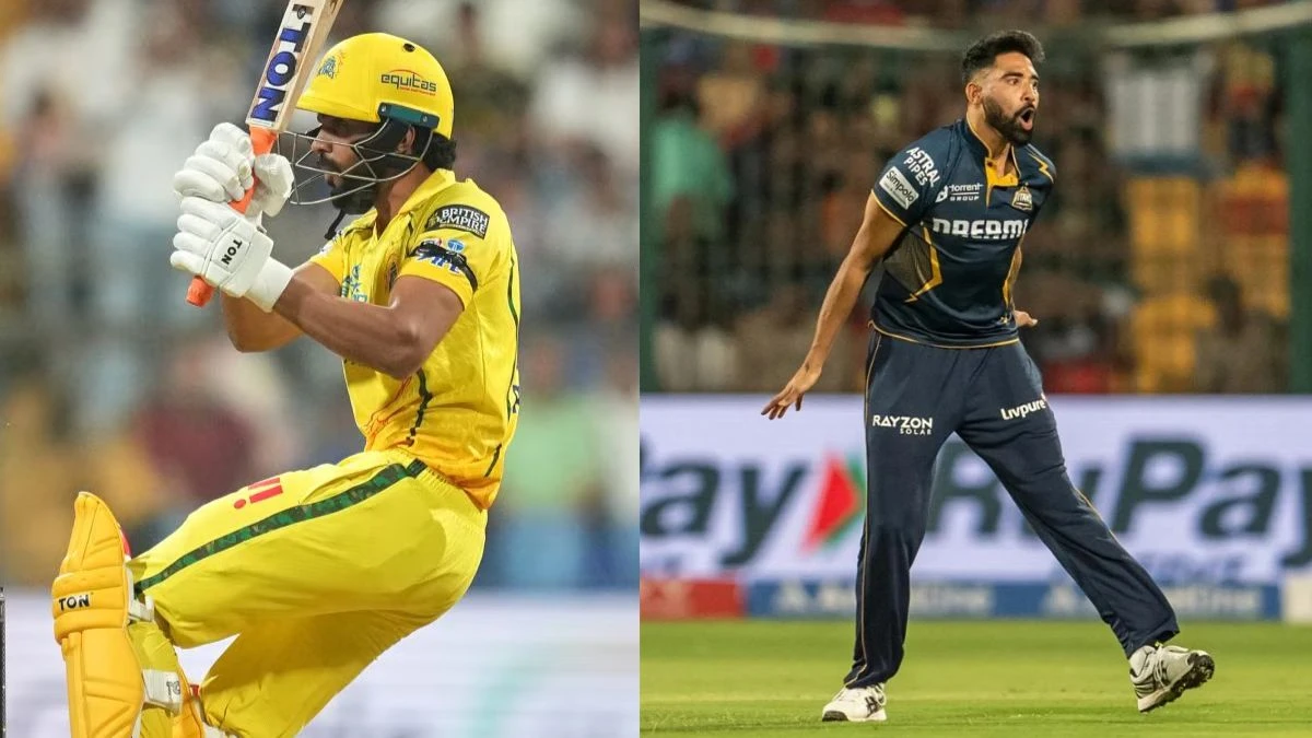 Ruturaj Gaikwad vs Mohammed Siraj
