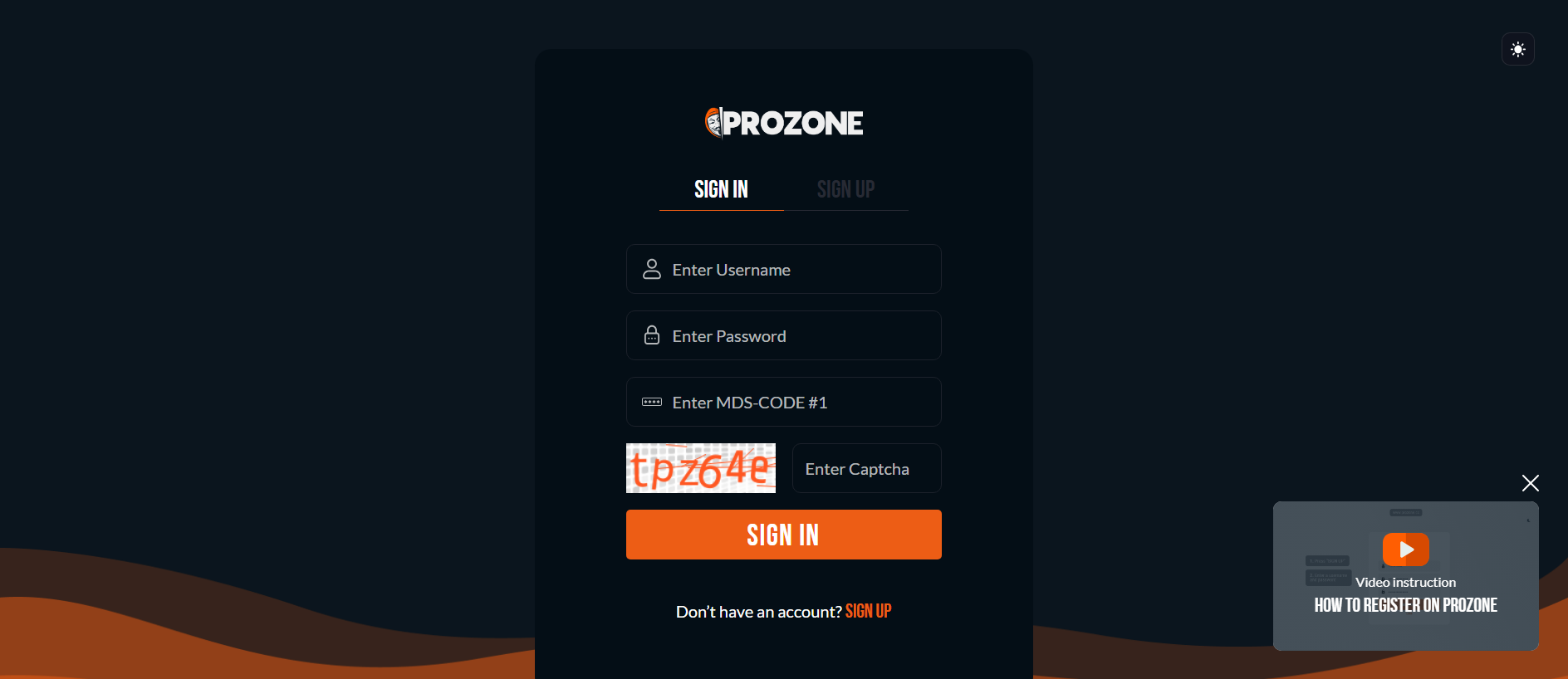 Screenshot of prozone.es
