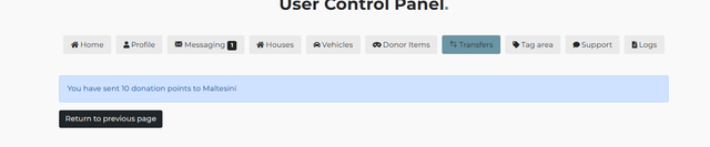 Payment debt 10m