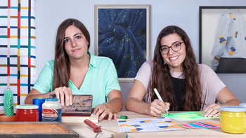 Domestika - Stampa di serigrafia tessile con stencil - Ita