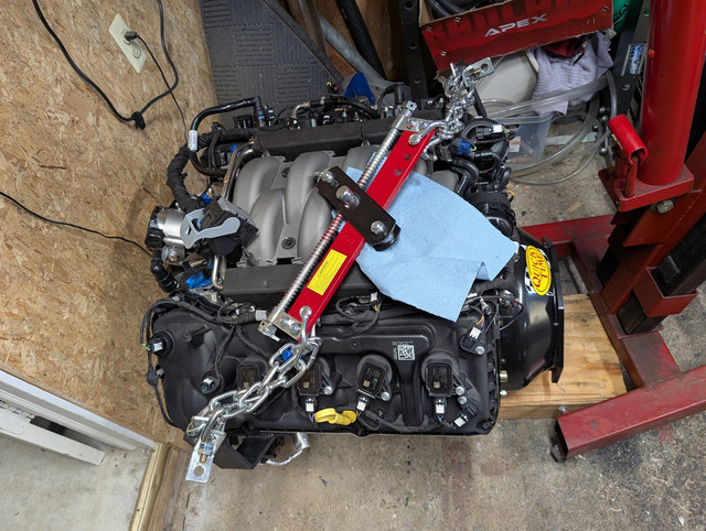 engine-on-pallet