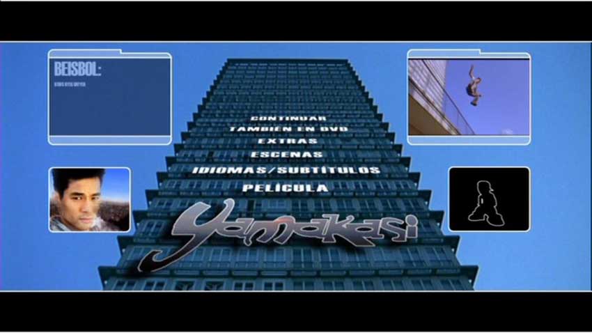 Yamks 1 - Yamakasi [DVD9 Full] [Pal] [Esp/Fra] [5.1] [Sub:Esp] [2001] [Acción] [VS]