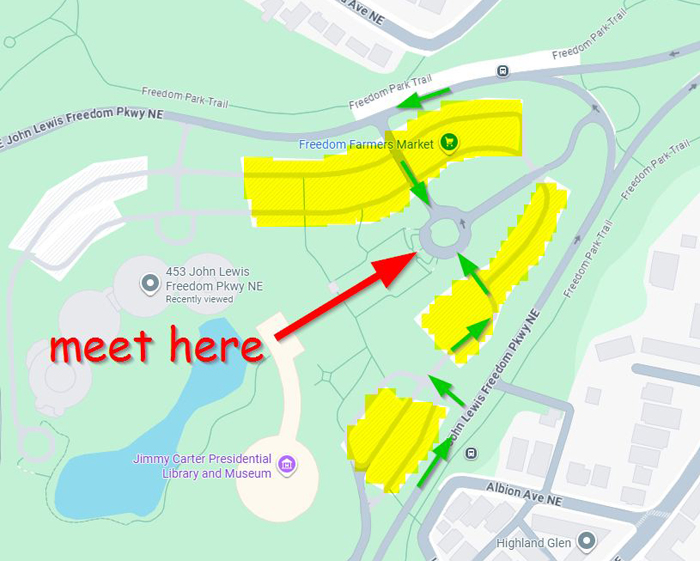 carter center parking