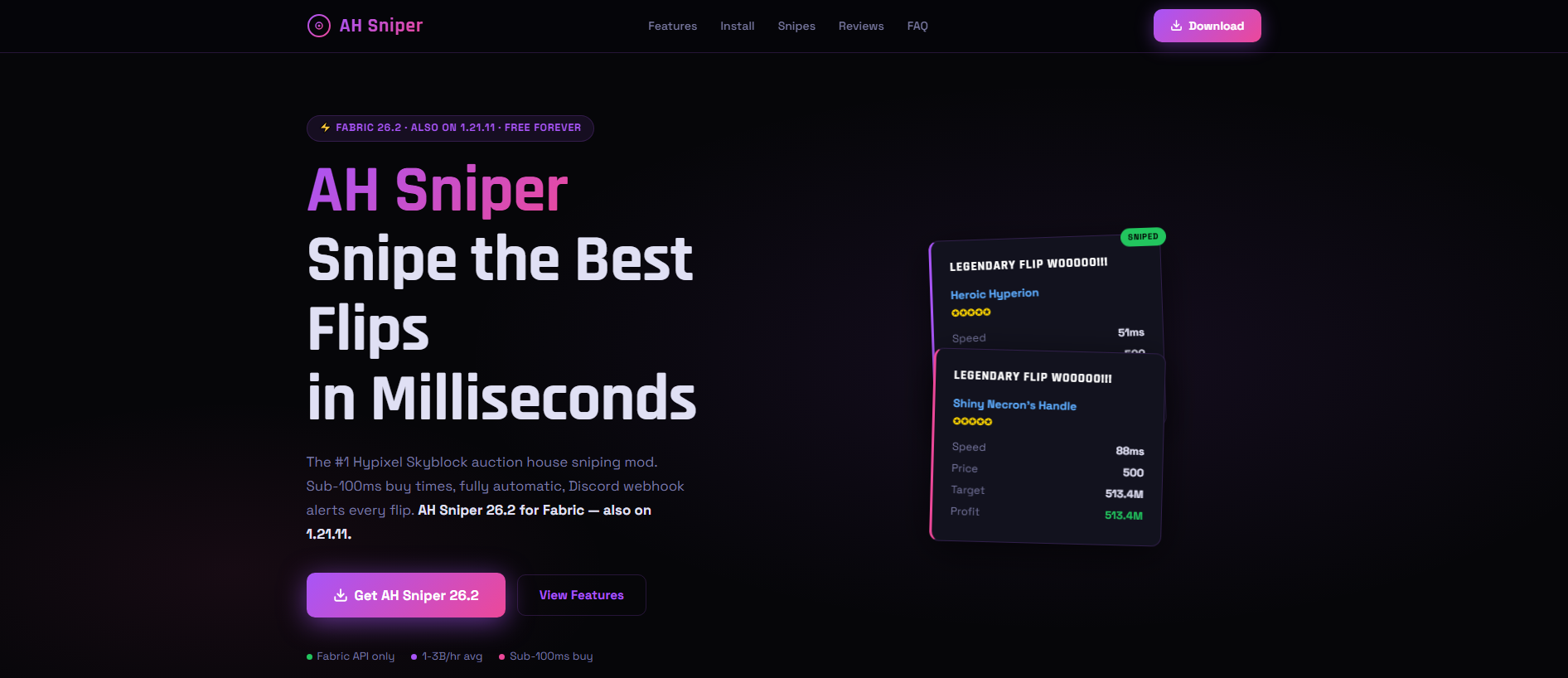 Stored capture of ahsniper.org