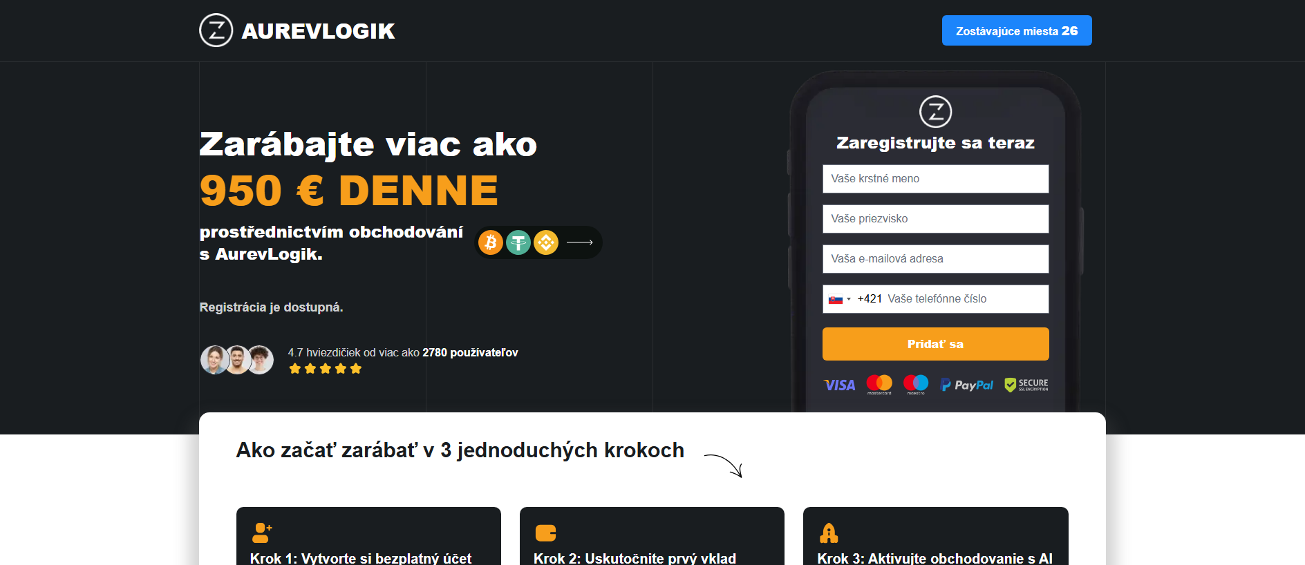 Stored capture of aurevlogik.de