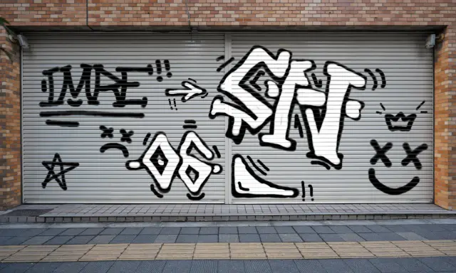 Graffiti artwork by imre