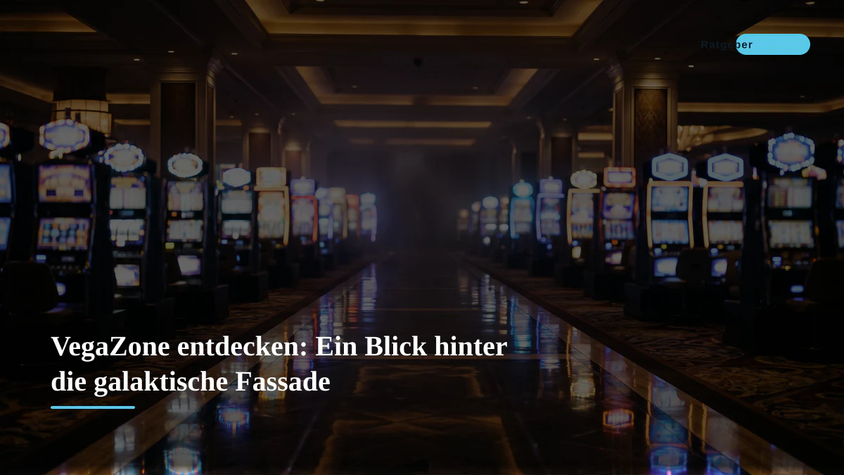 VegaZone entdecken: Ein Blick hinter die galaktische Fassade