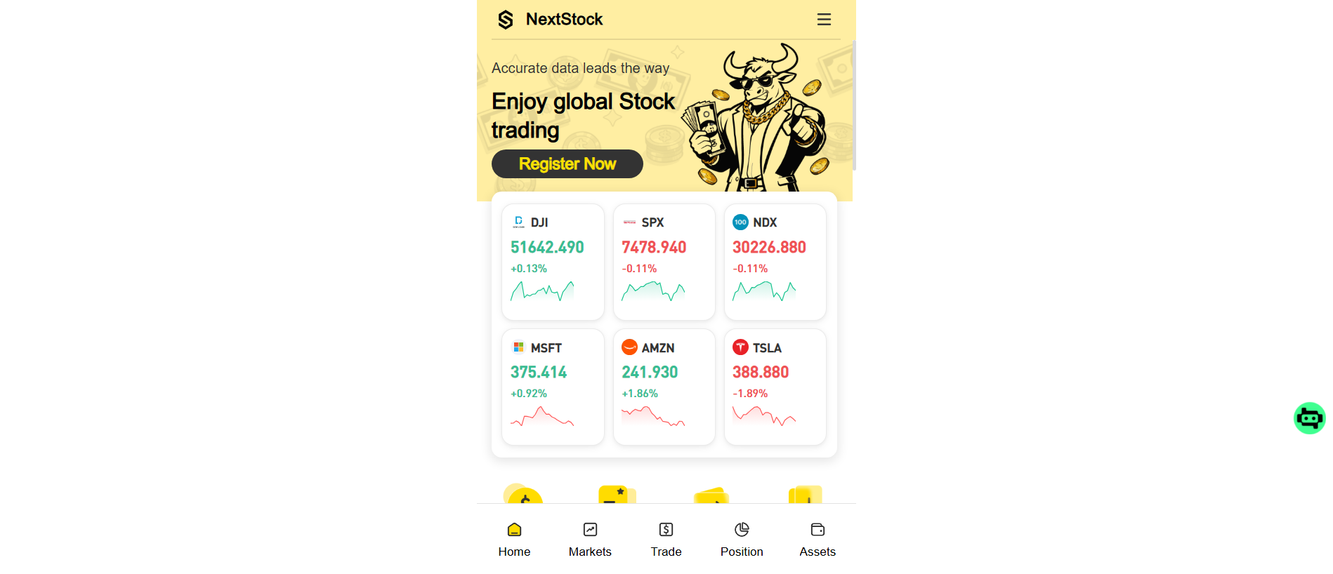 Screenshot of eximreals.com