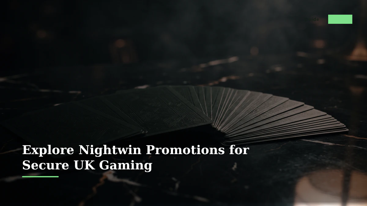 Explore Nightwin Promotions for Secure UK Gaming