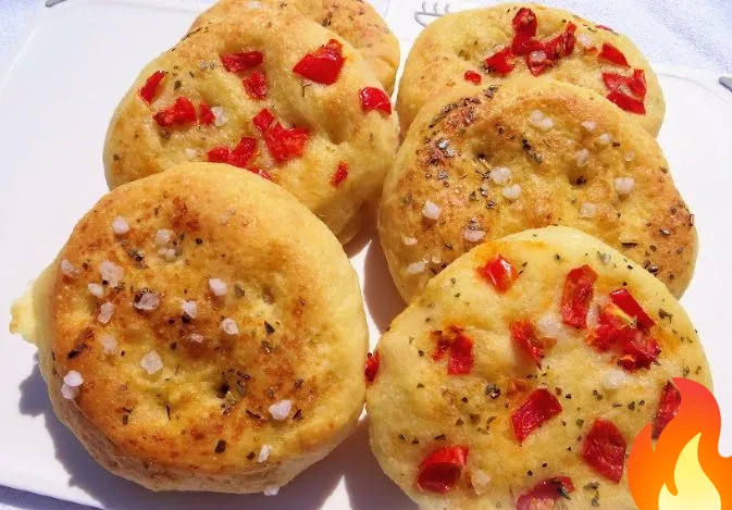 Постер Итальянские картофельные булочки