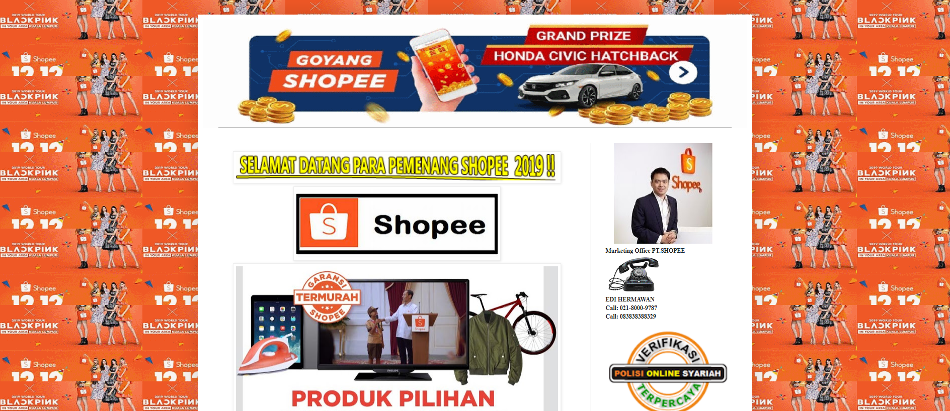 Stored capture of shopee-day29.blogspot.com