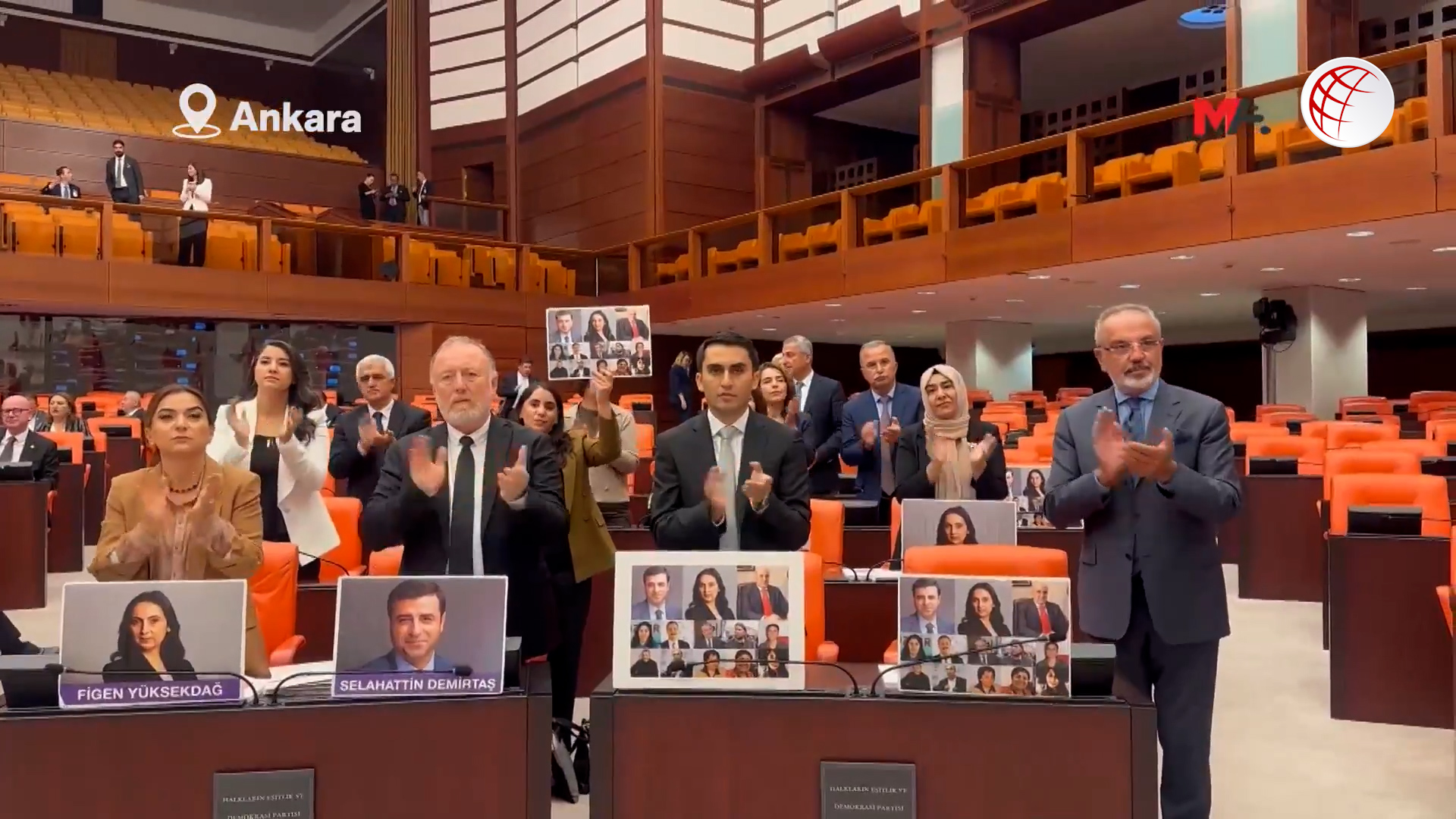 Meclis’te AİHM kararına itiraz protestosu