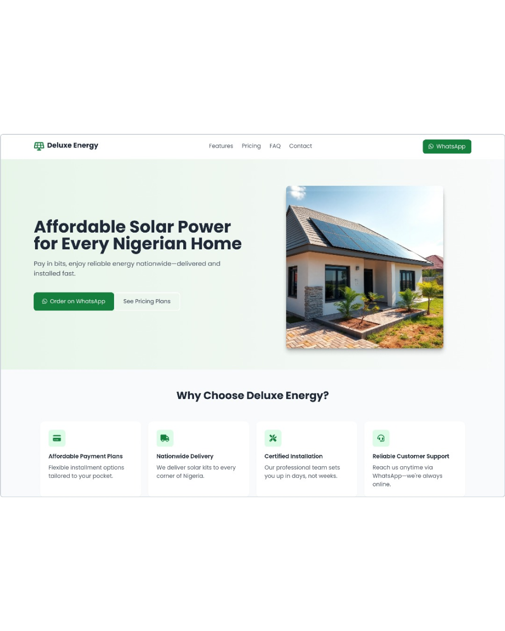 Deluxe Solar
