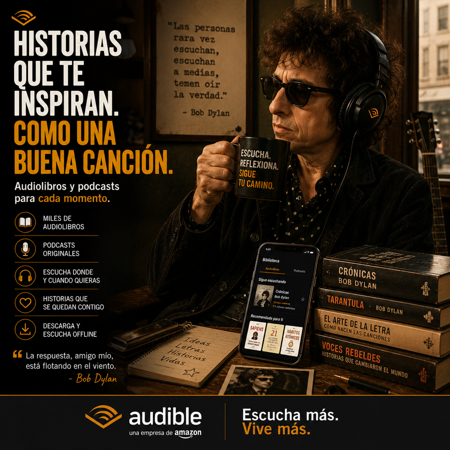 Escucha miles de audiolibros y podcasts originales ¡¡GRATIS!!