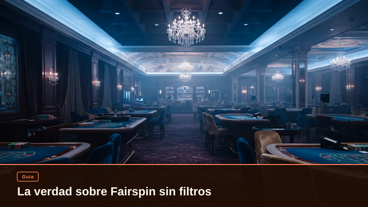 La verdad sobre Fairspin sin filtros