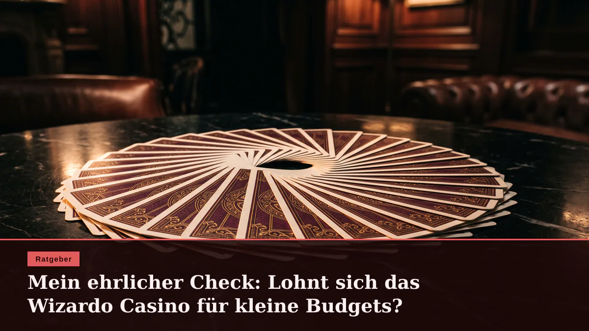 Mein ehrlicher Check: Lohnt sich das Wizardo Casino für kleine Budgets?