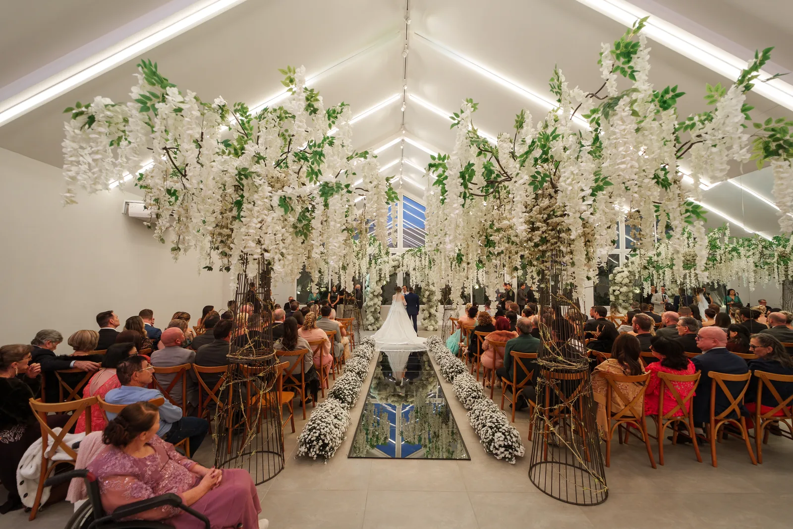 Cerim&ocirc;nia de casamento em Blumenau no Indai&aacute; Eventos