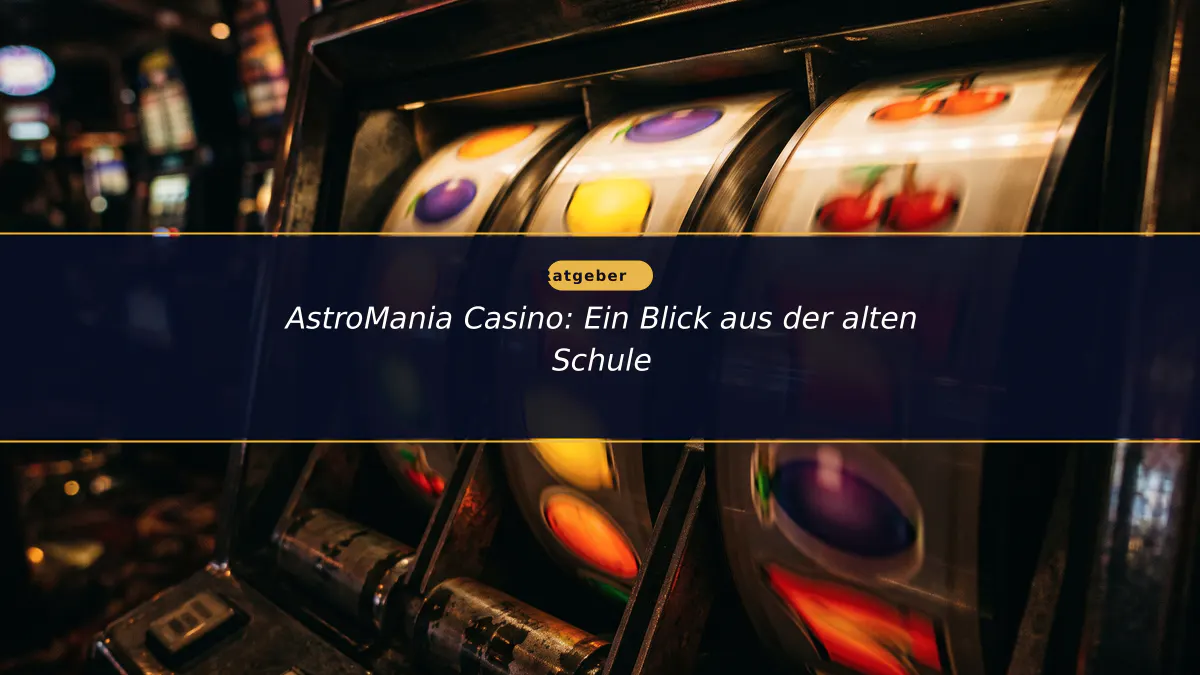 AstroMania Casino: Ein Blick aus der alten Schule