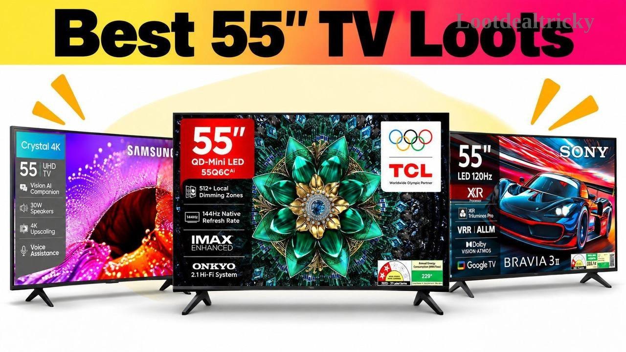 55 Inch Loooots – Just ₹29 | Limited Time Loot Offer