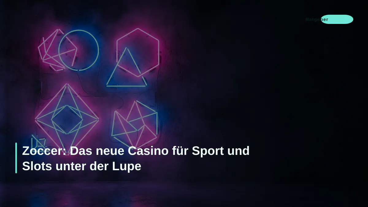 Zoccer: Das neue Casino für Sport und Slots unter der Lupe