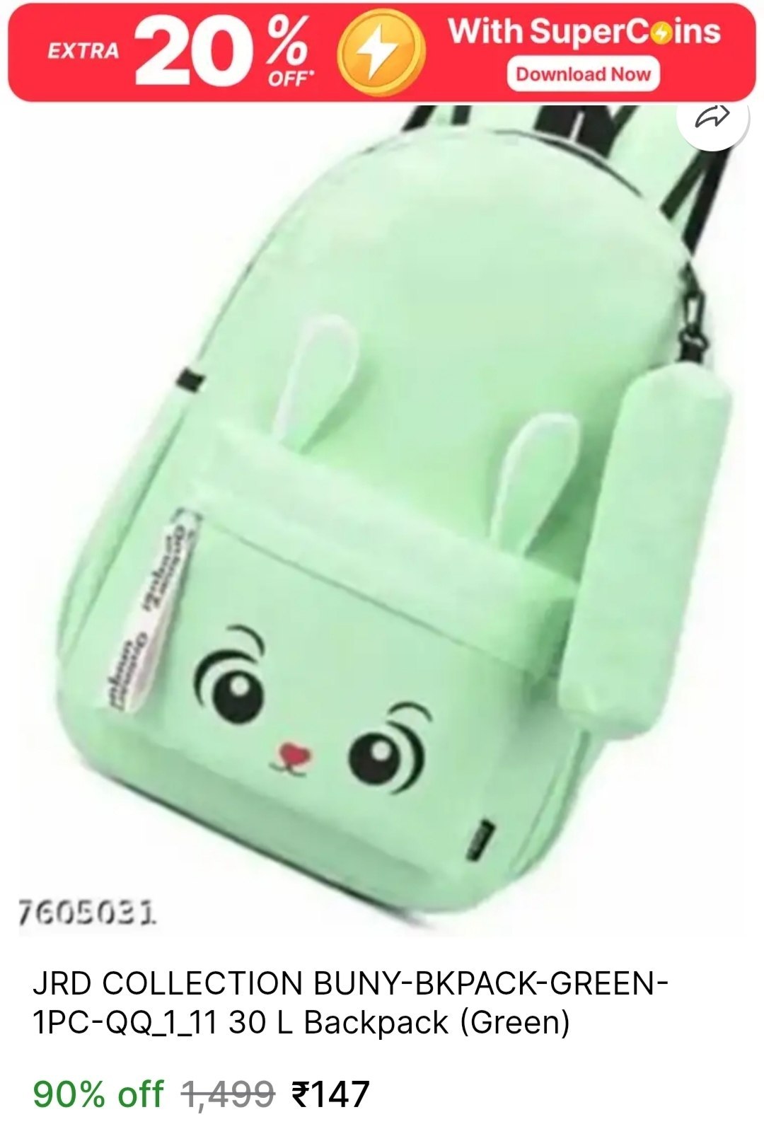 🔥loot ₹147 Backpack – Huge Discount Get 70% OFF Today 🔥loot ₹147 Backpack – Huge Discount Get 70% OFF Today