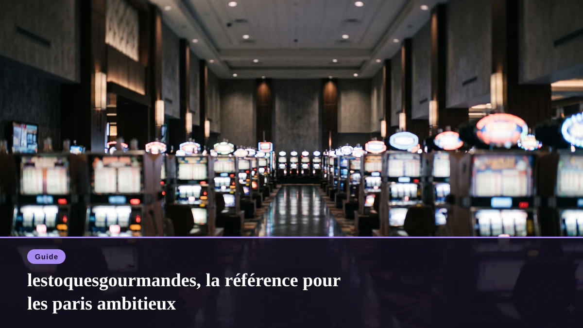 lestoquesgourmandes, la référence pour les paris ambitieux