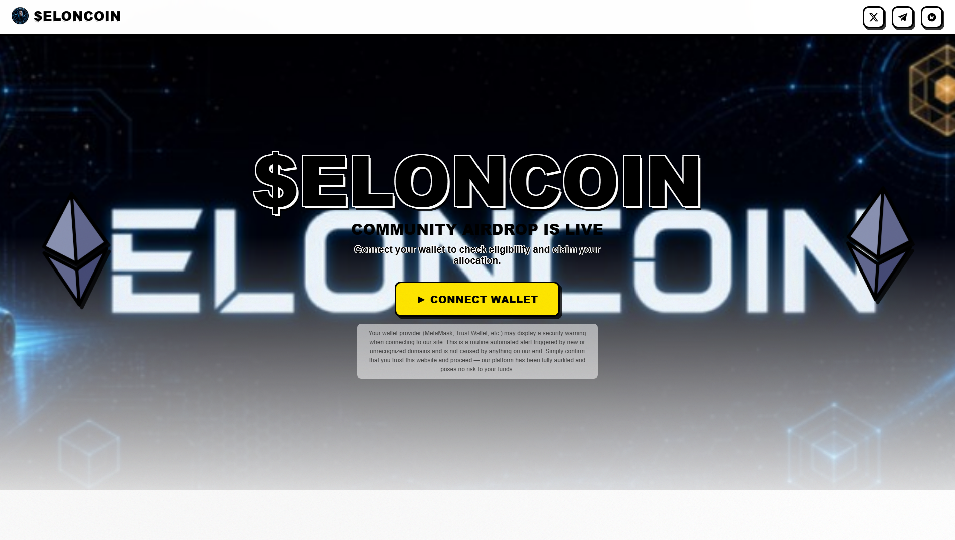 Stored capture of eloncoin-bsc.xyz