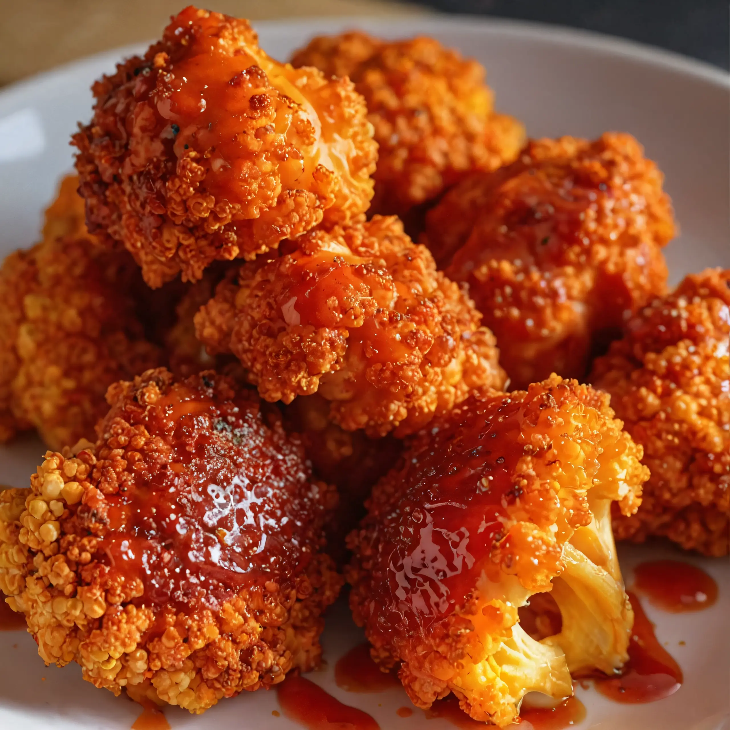 Crispy Buffalo Cauliflower Bites Recipe