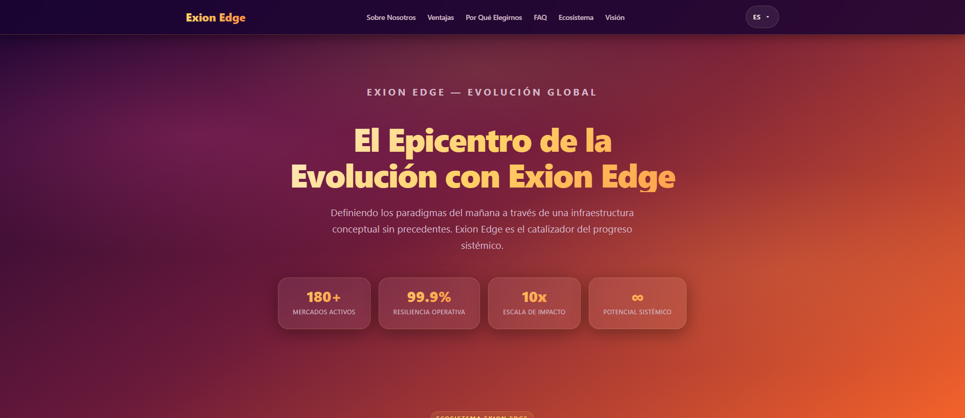 Збережений знімок exionedgetrade.com