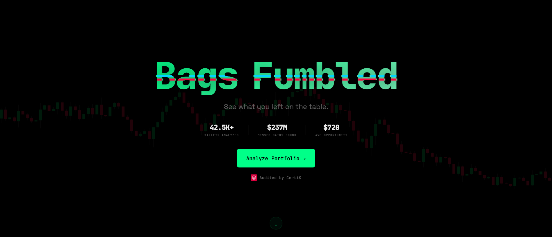 Stored capture of bagfumbled.xyz