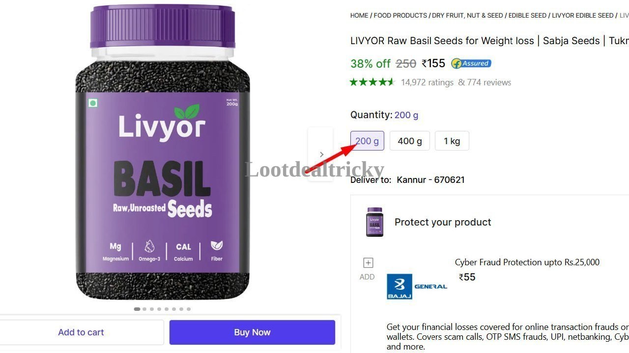   raw Basil Seeds – Just ₹155 | Loot Ka Maal