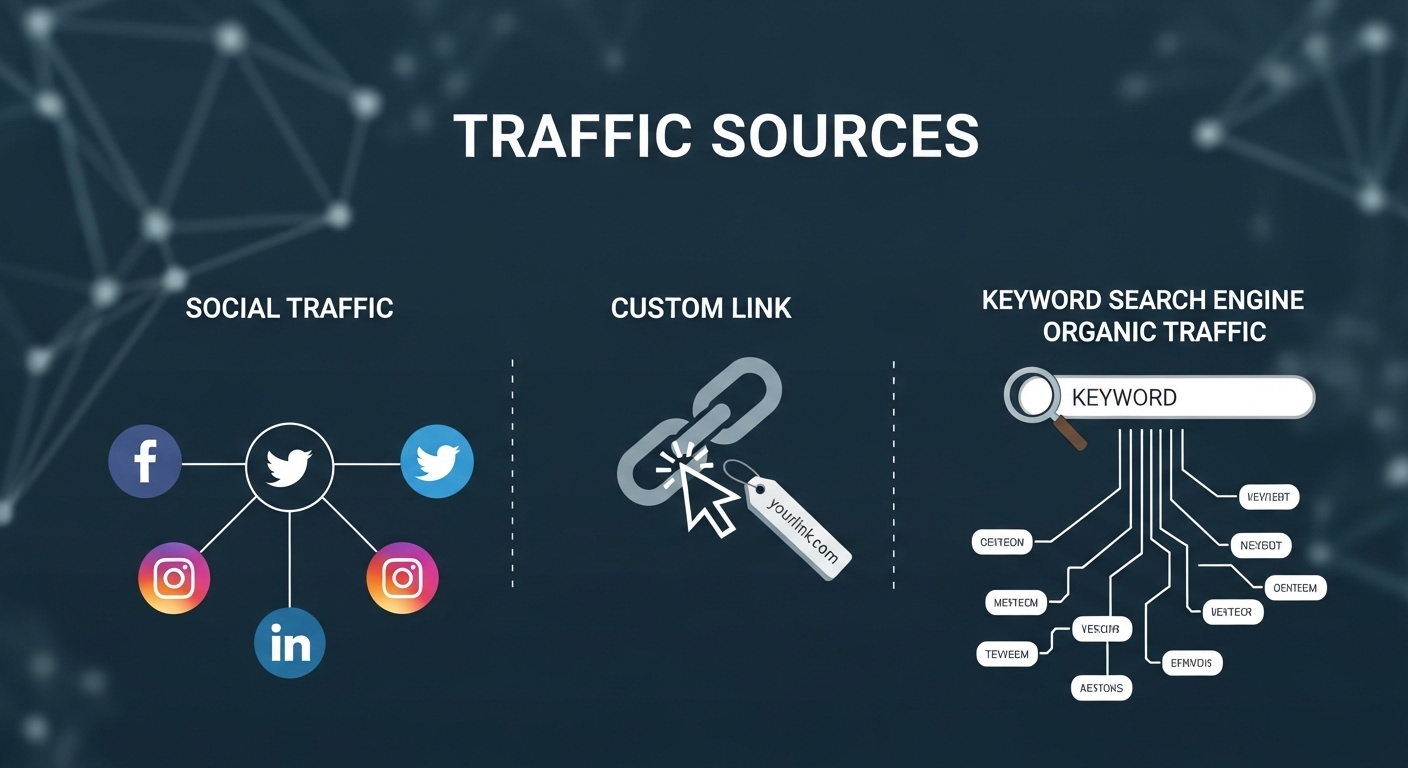 Traffic sources