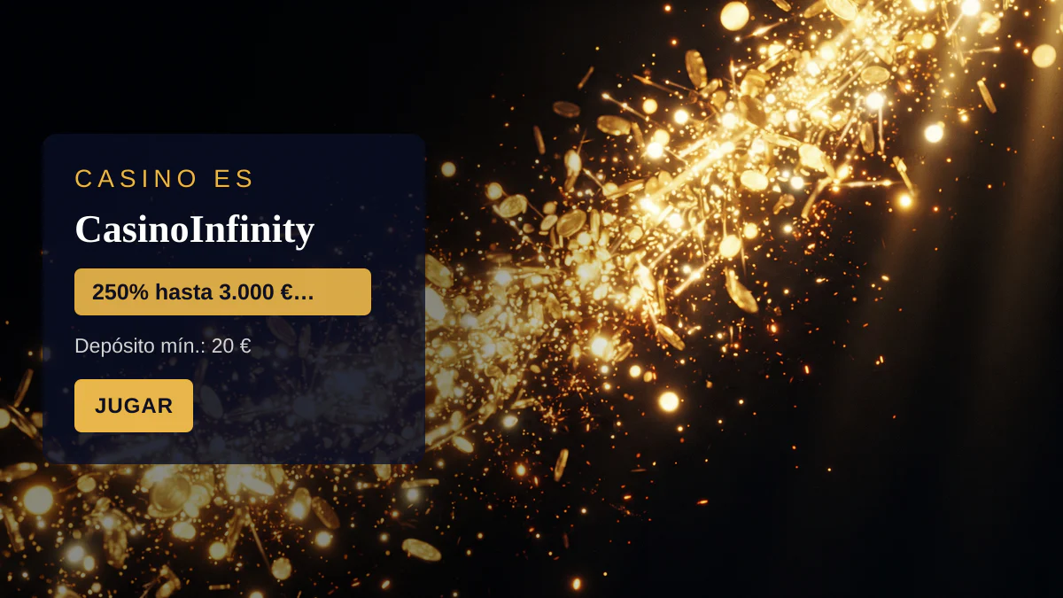 CasinoInfinity � bono de bienvenida 250% hasta 3.000 � + 350 FS, pagos: Visa, Mastercard, Skrill, Neteller, Paysafecard