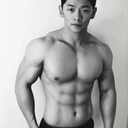 直男健身小伙射精