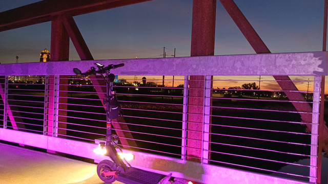 Coleman Pedestrian Bridge Over Racoon River!