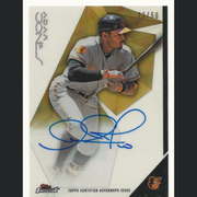 2014 Topps Finest Adam Jones Gold Autograph /25