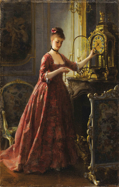 Winding-The-Mantle-Clock