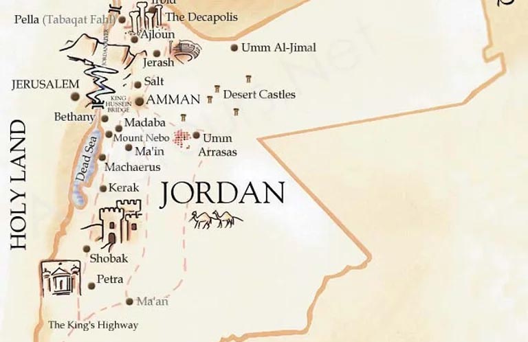 Trip map