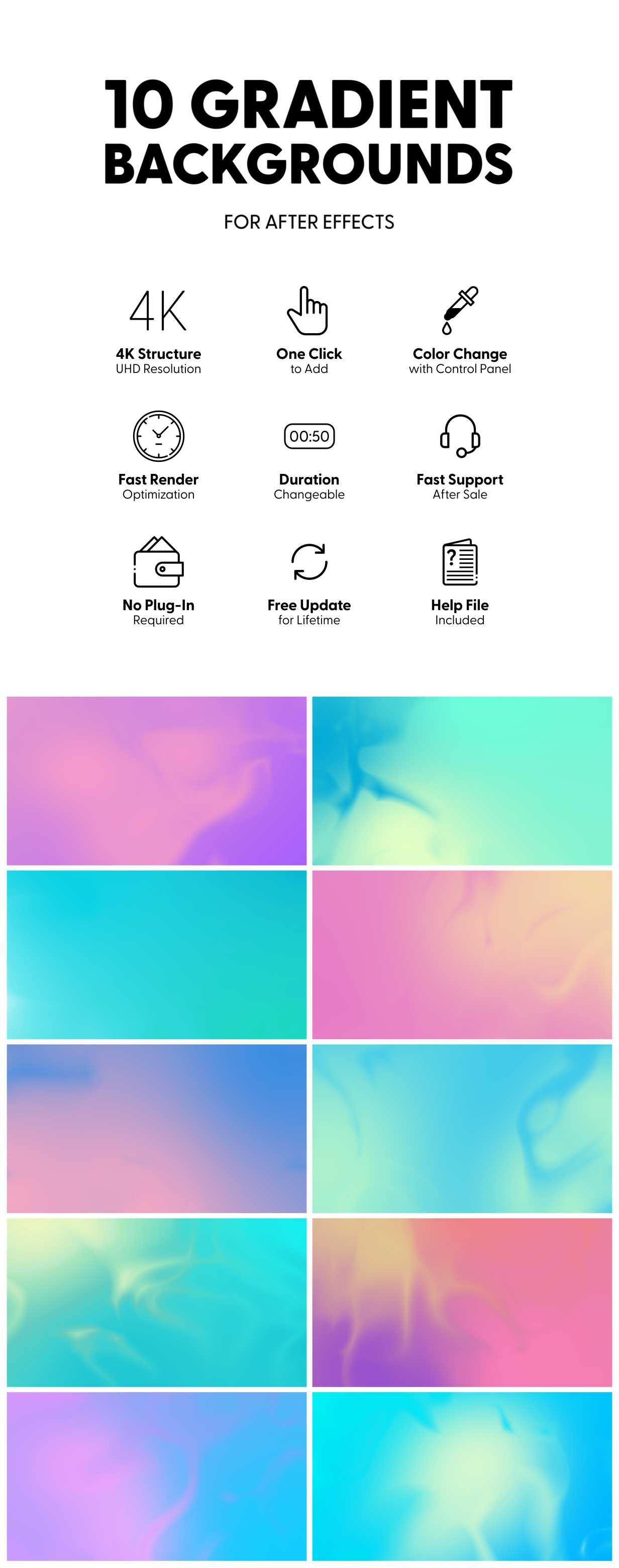 Gradient Backgrounds - 2