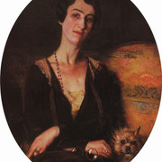 Портрет Е С Питс Билибиной 1926