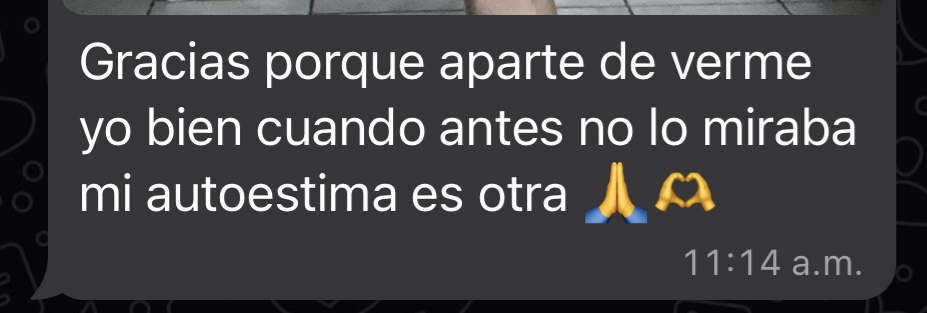 Mensaje de cliente