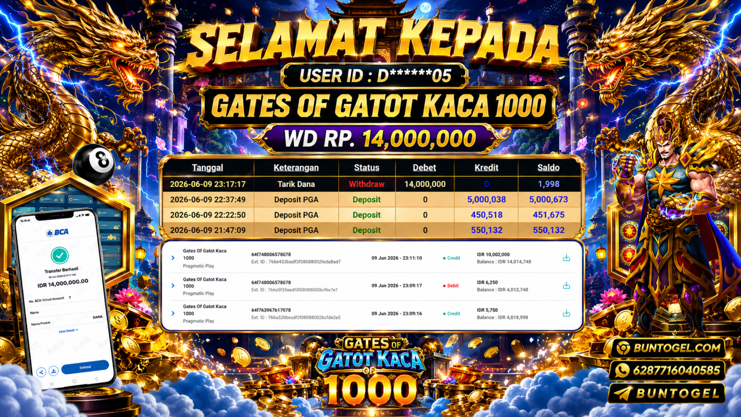 BUKTI BAYAR BUNTOGEL