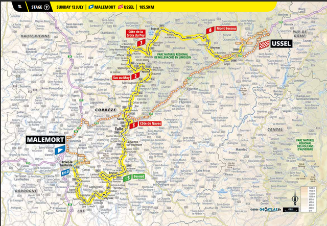 Stage 9 route