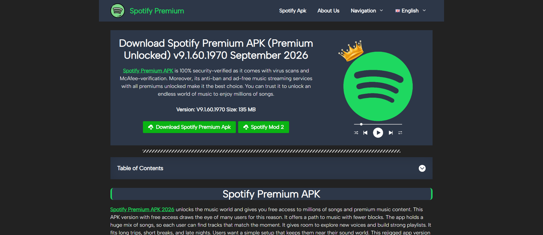 Stored capture of spotify.org.in