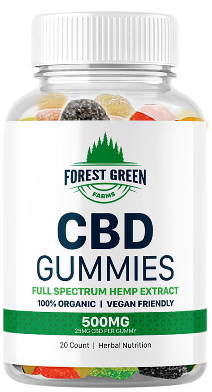 Forest Green Farms CBD Gummies 1 Bottle